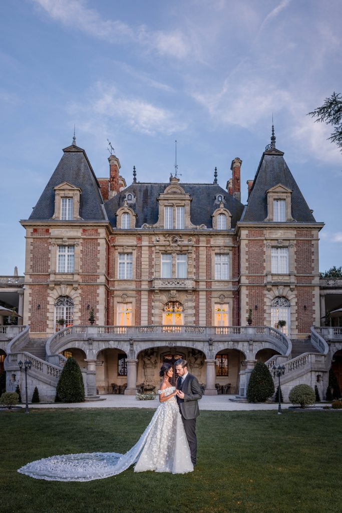 Chateau Bouffemont Destination Wedding Photographer Paris