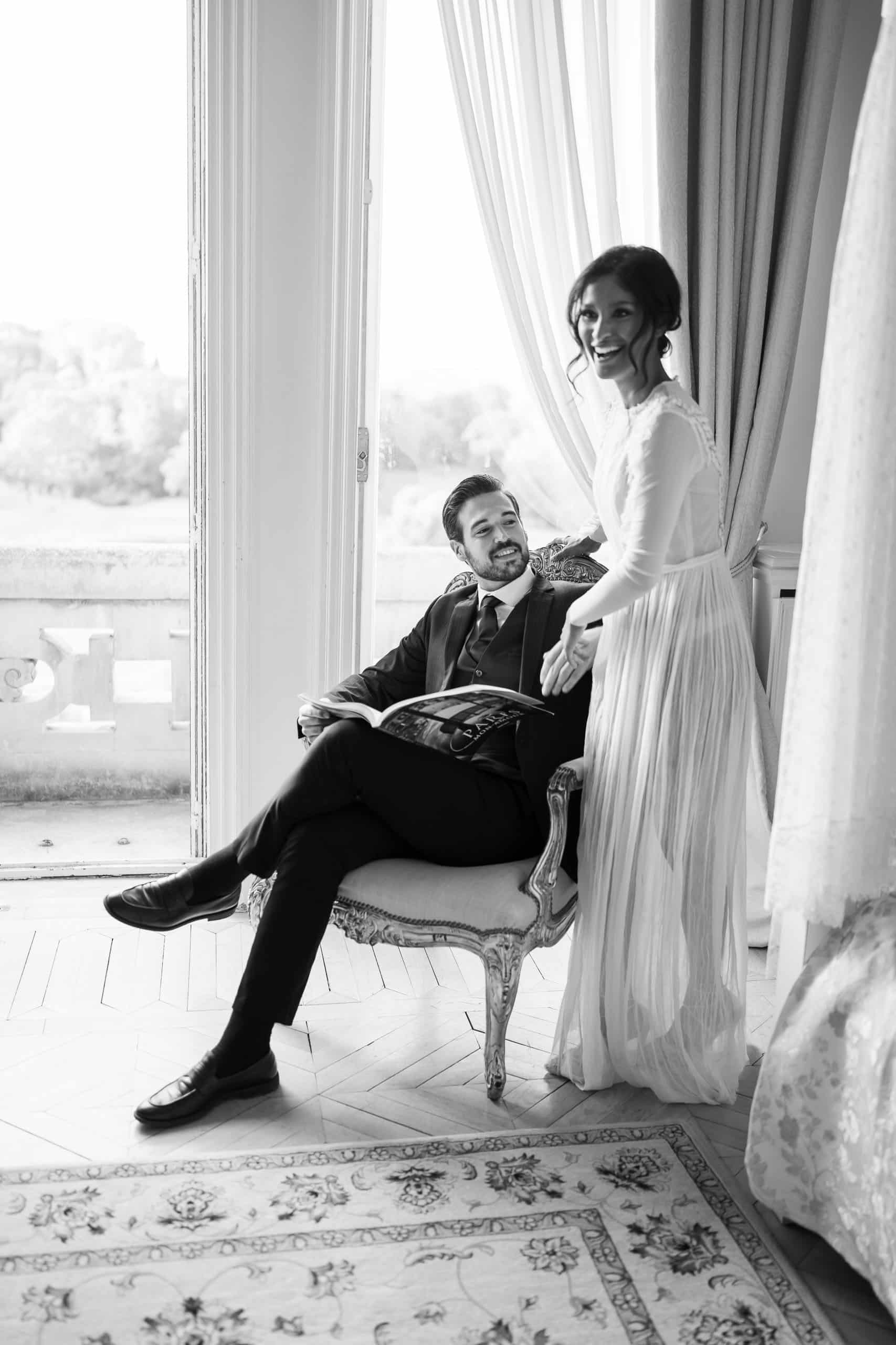 Chateau Bouffemont Destination Wedding Photographer Paris