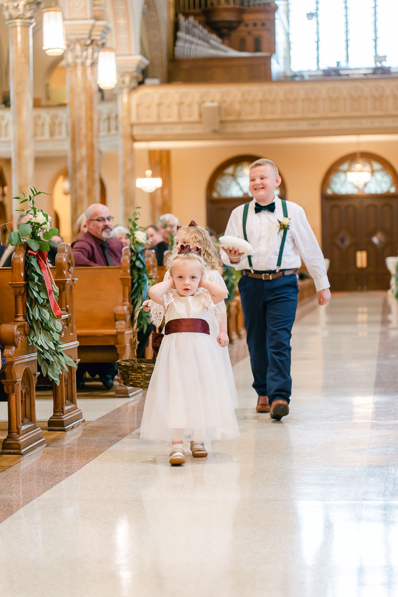 St. Louis Wedding Photographer St Anthony of Padua Catholic Church