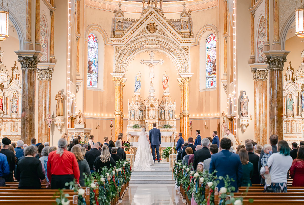 St. Louis Wedding Photographer St Anthony of Padua Catholic Church