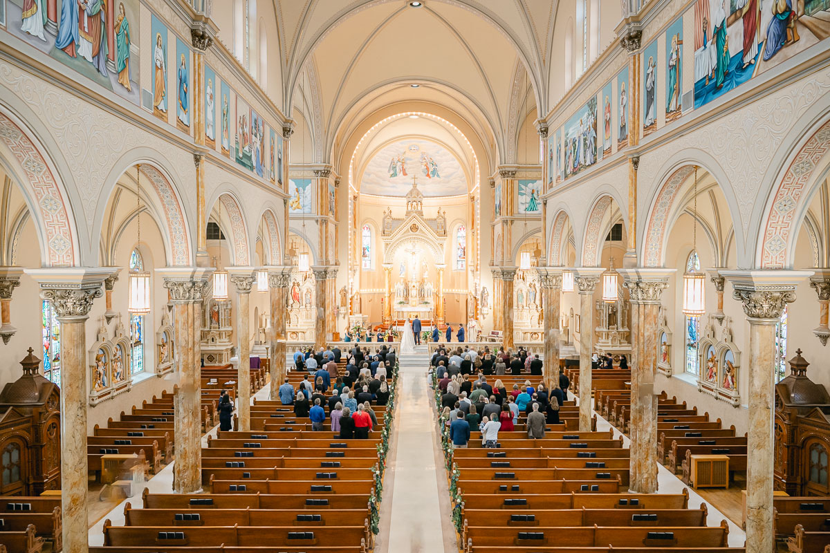 St. Louis Wedding Photographer St Anthony of Padua Catholic Church