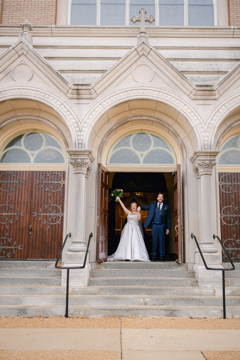 St. Louis Wedding Photographer St Anthony of Padua Catholic Church