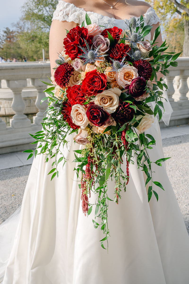 St. Louis Wedding Photographer Forest Park Grand Basin Wedding Portraits