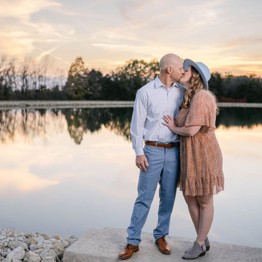 st louis engagement photo