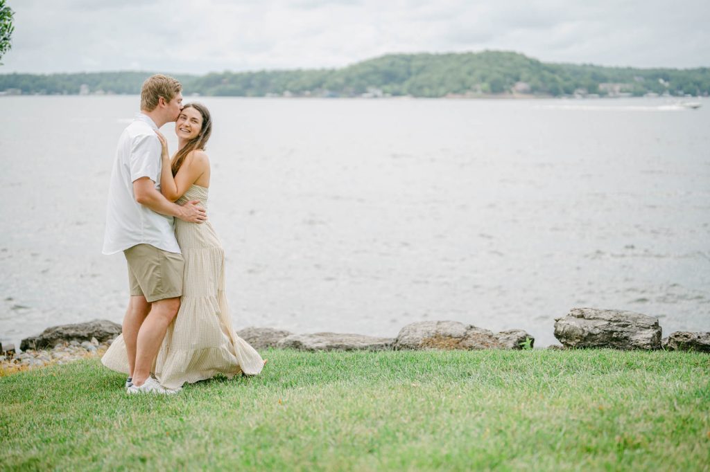 st louis lake engagement