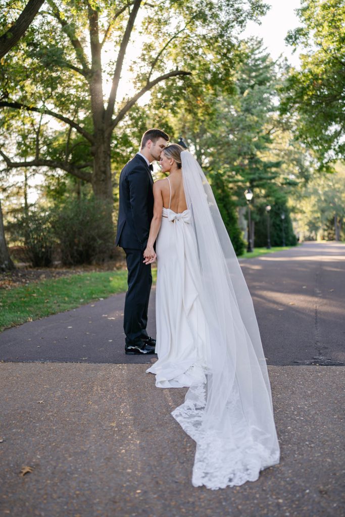 Photo by The Bennetts of wedding couple
