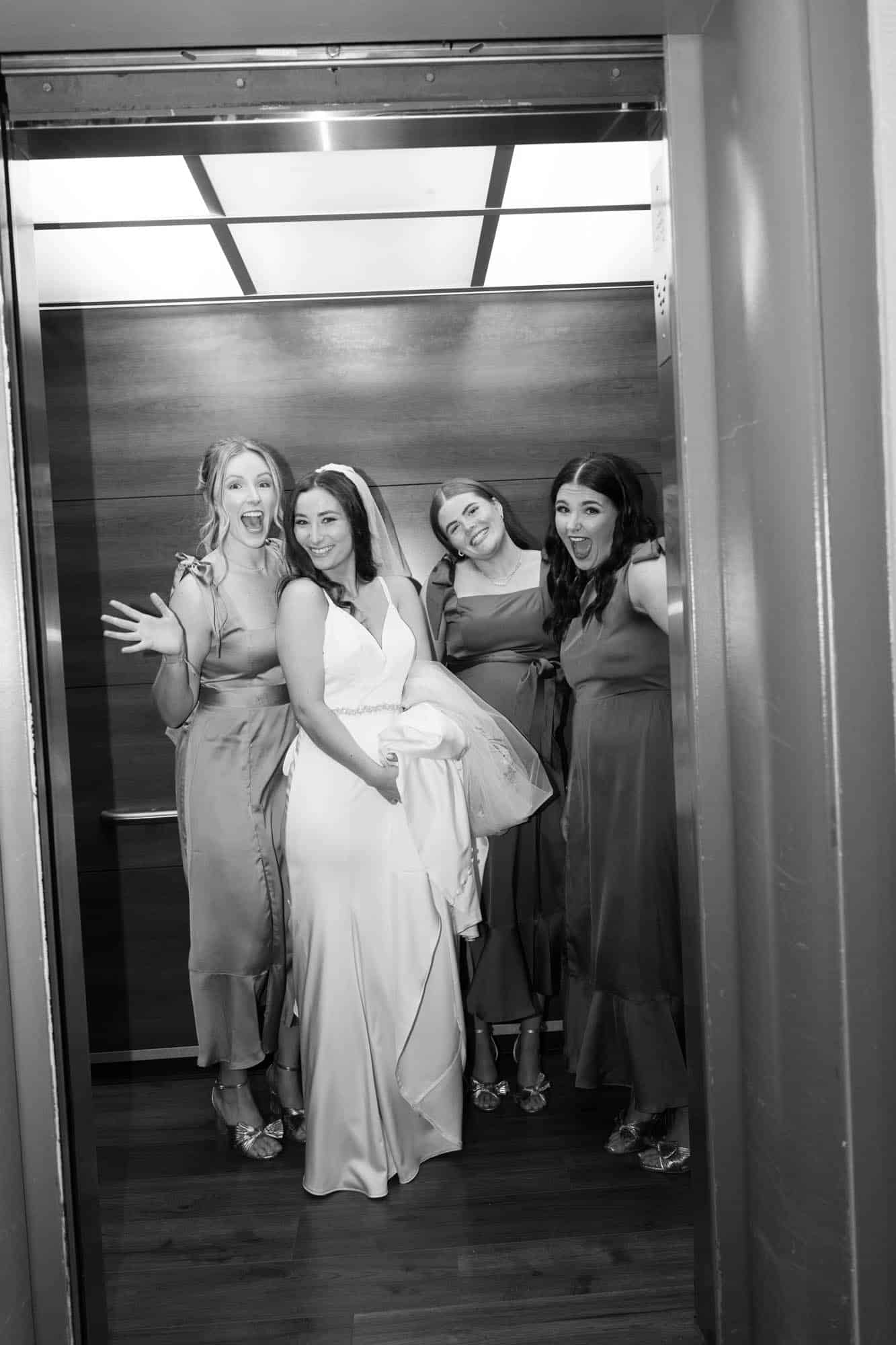Photo by The Bennetts of wedding couple