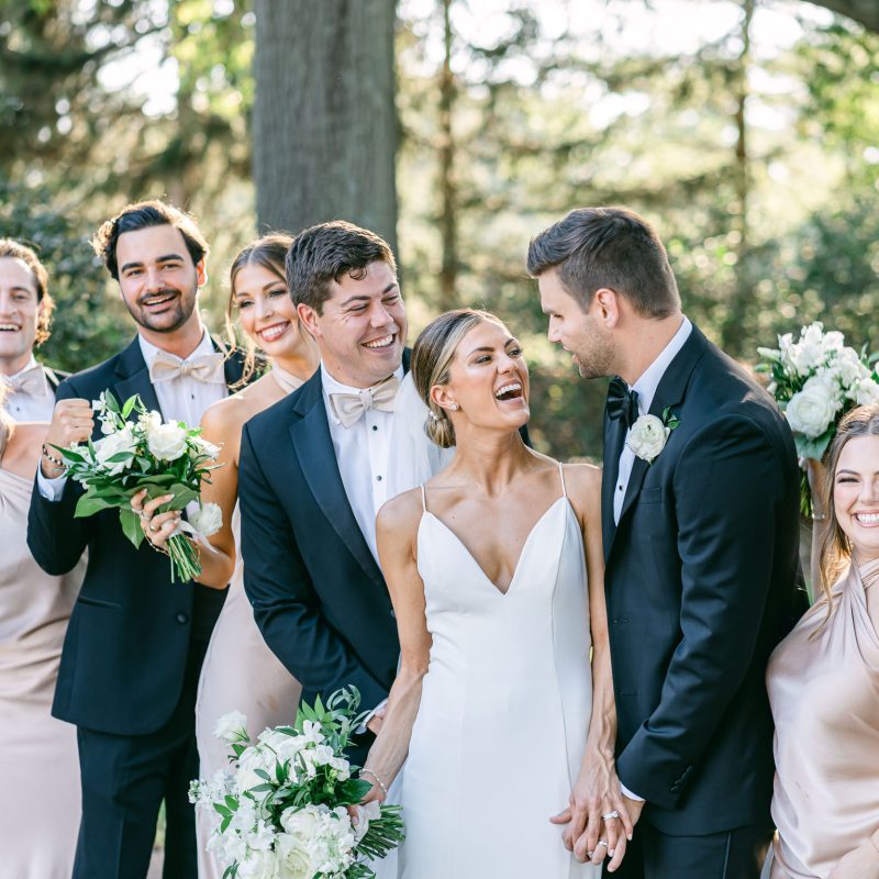 Photo by The Bennetts of wedding couple