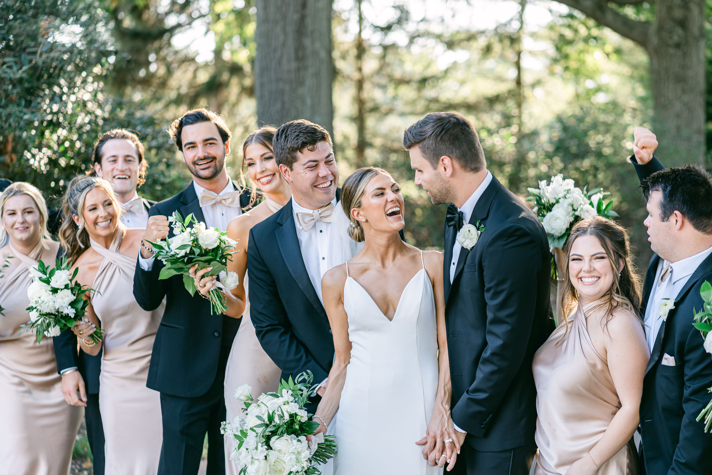 Photo by The Bennetts of wedding couple