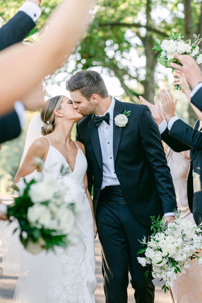 Photo by The Bennetts of wedding couple