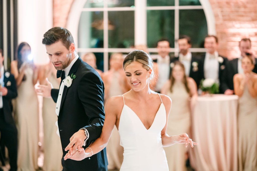 Photo by The Bennetts of wedding couple