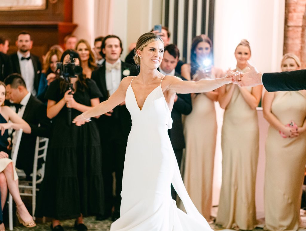 Photo by The Bennetts of wedding couple