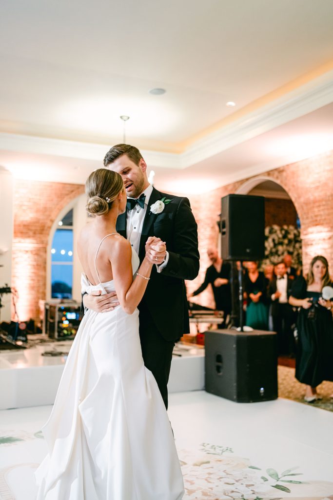 Photo by The Bennetts of wedding couple
