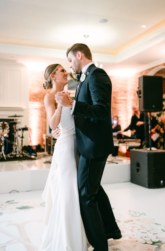 Photo by The Bennetts of wedding couple