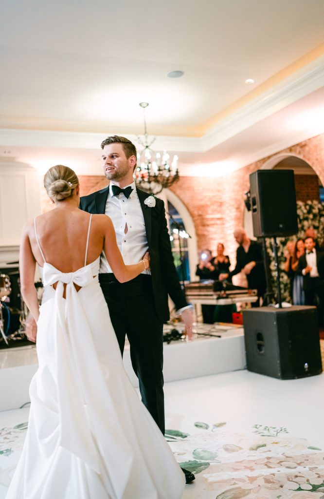 Photo by The Bennetts of wedding couple