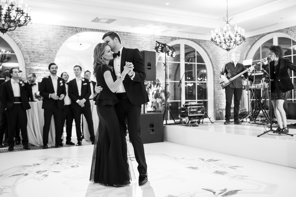 Photo by The Bennetts of wedding couple
