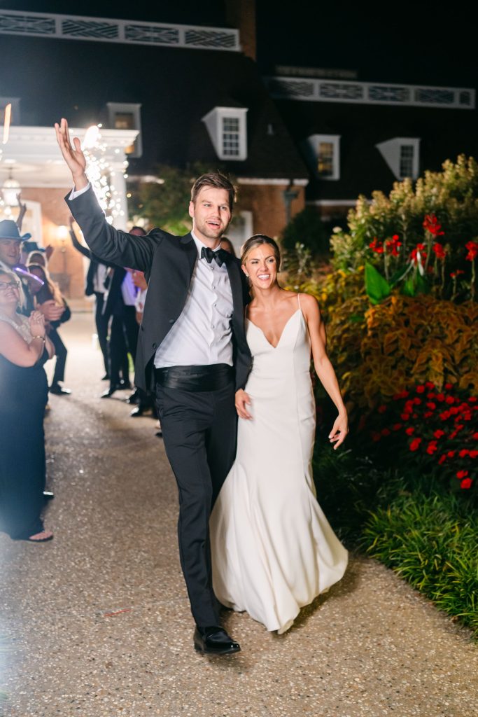 Photo by The Bennetts of wedding couple
