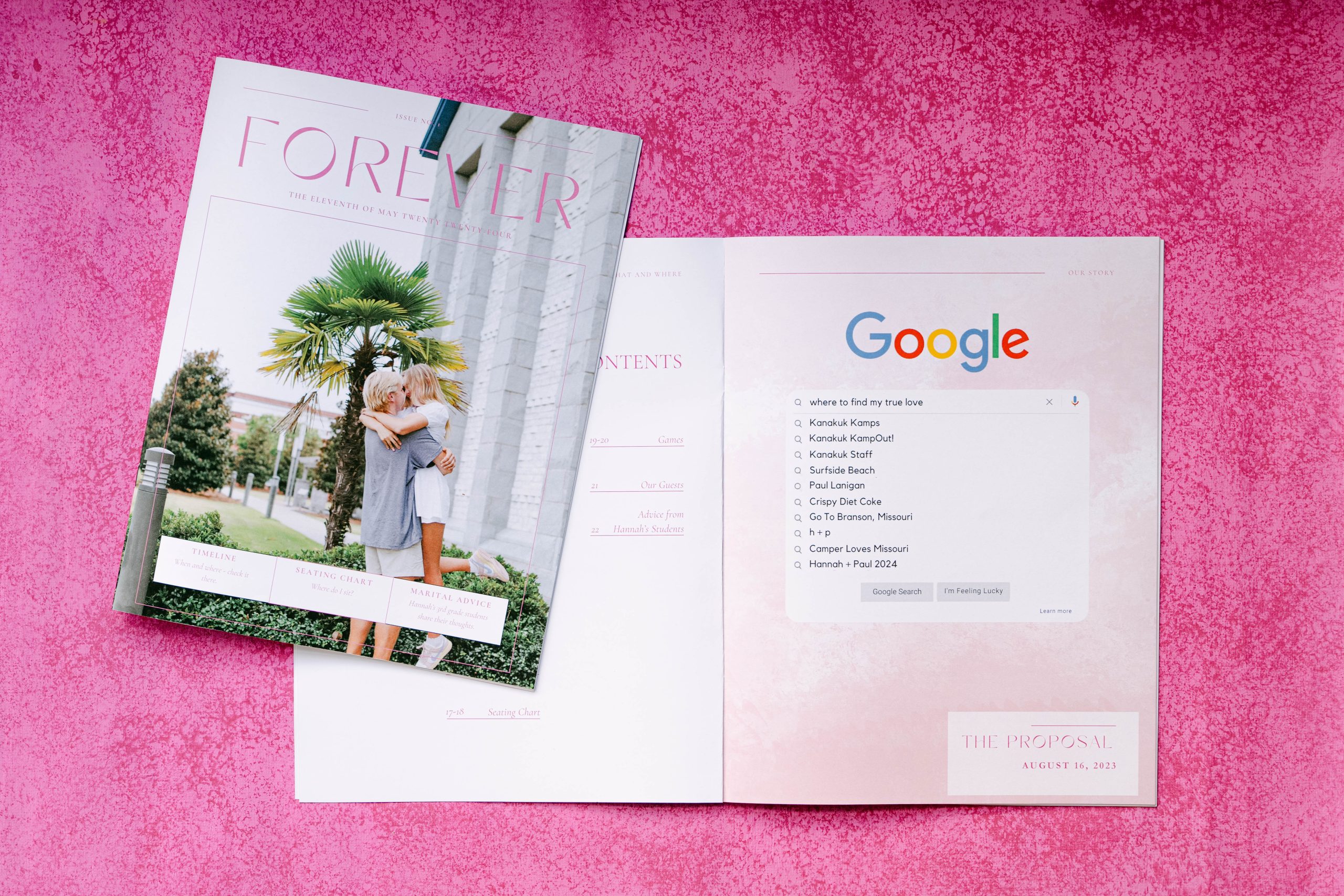 custom wedding magazine