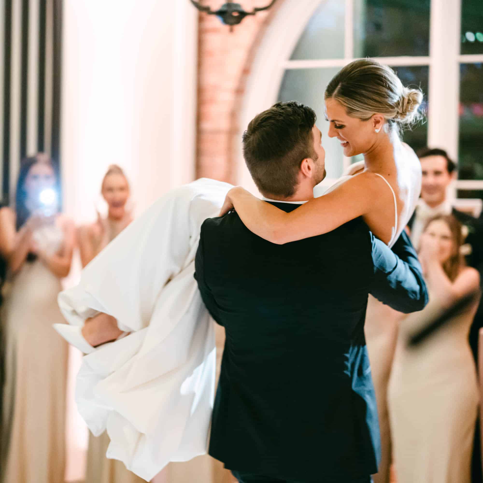 Photo by The Bennetts of wedding couple