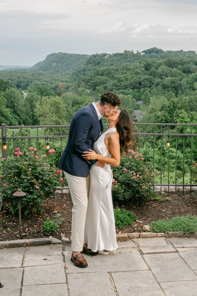 Photo by The Bennetts of wedding couple