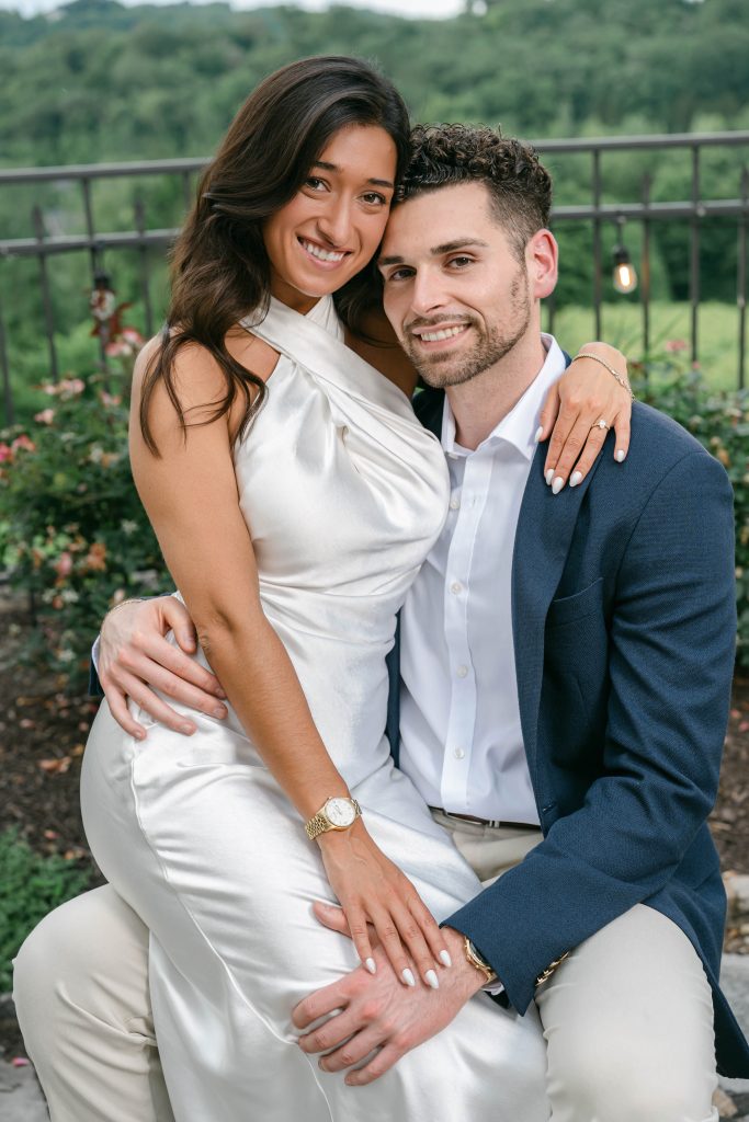 Photo by The Bennetts of wedding couple