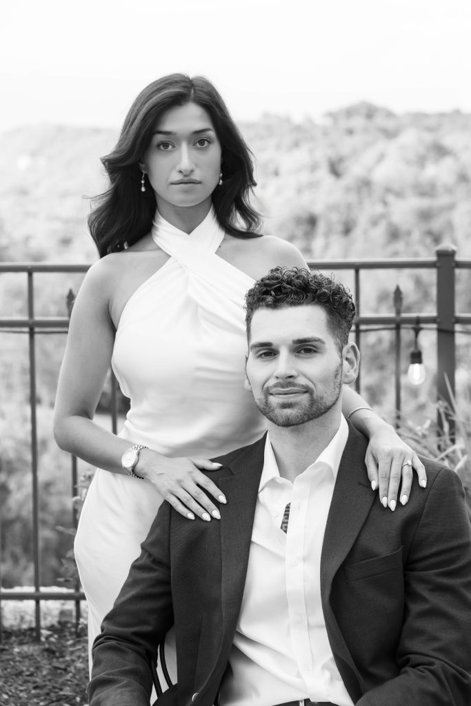 Photo by The Bennetts of wedding couple