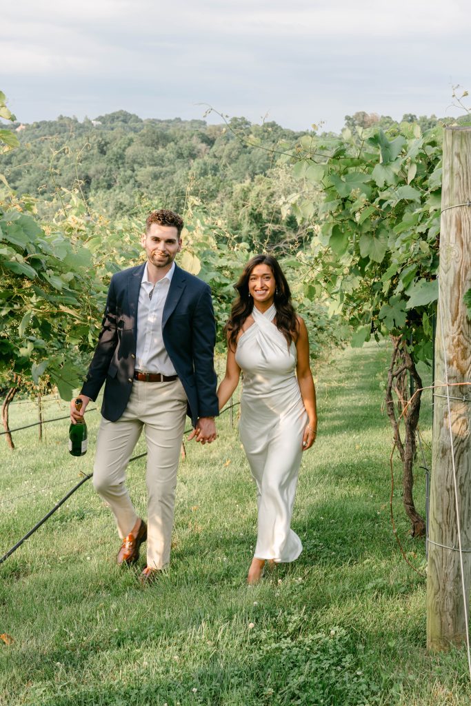 Photo by The Bennetts of wedding couple