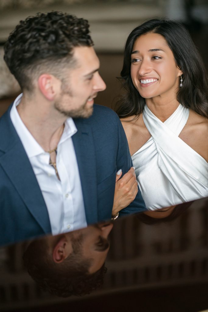 Photo by The Bennetts of wedding couple