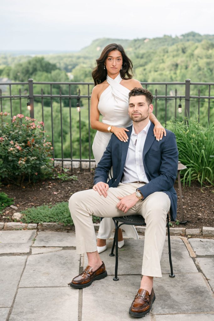 Photo by The Bennetts of wedding couple