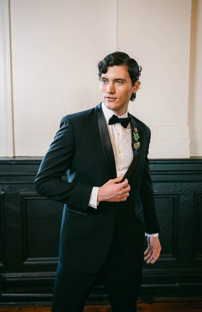 Photo by The Bennetts of wedding couple