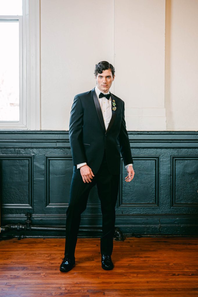 Photo by The Bennetts of wedding couple