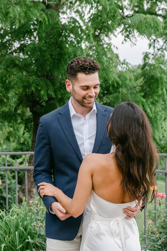 Photo by The Bennetts of wedding couple