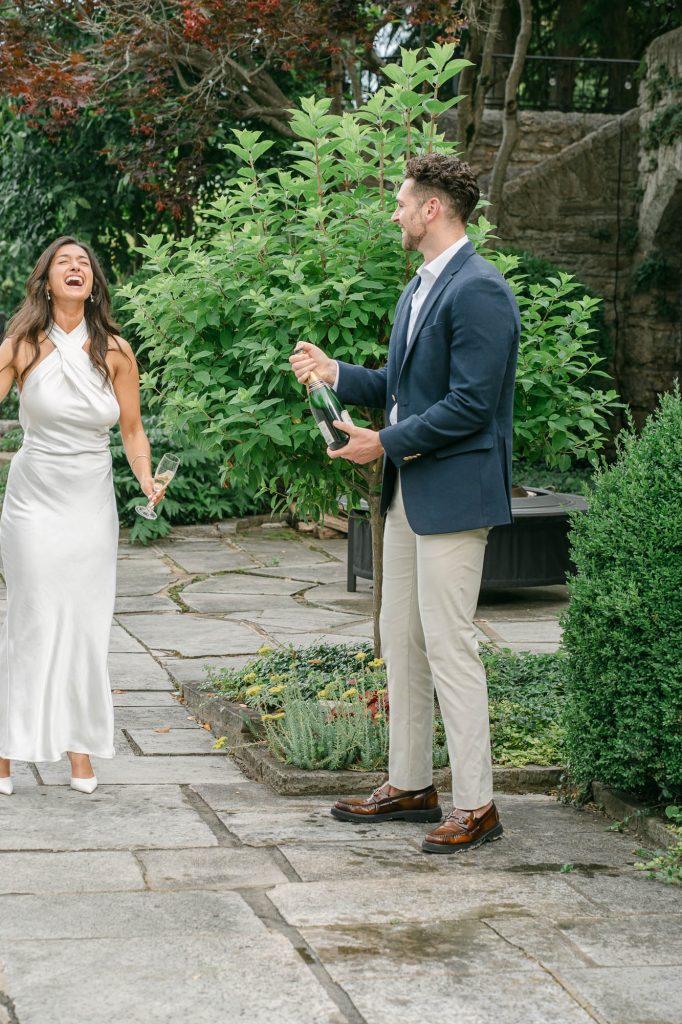 Photo by The Bennetts of wedding couple