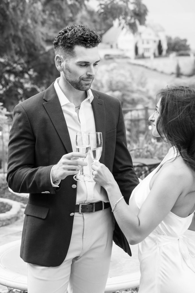 Photo by The Bennetts of wedding couple