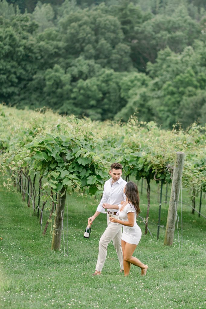 Photo by The Bennetts of wedding couple