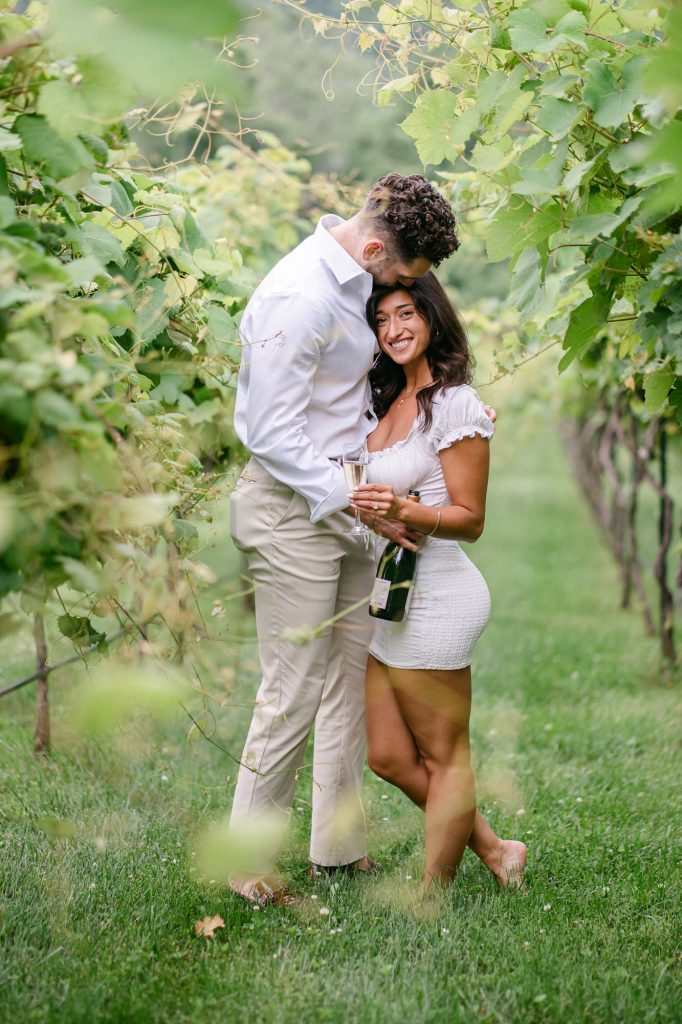 Photo by The Bennetts of wedding couple