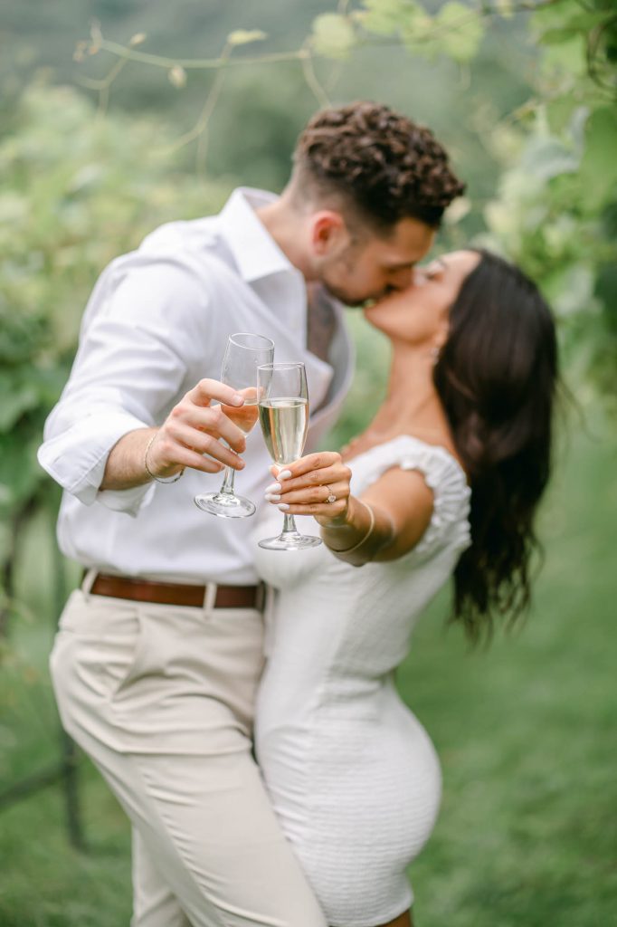 Photo by The Bennetts of wedding couple