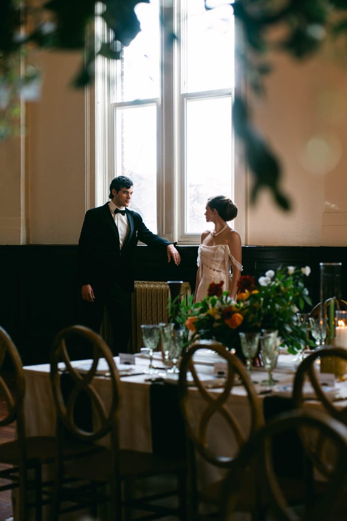Photo by The Bennetts of wedding couple