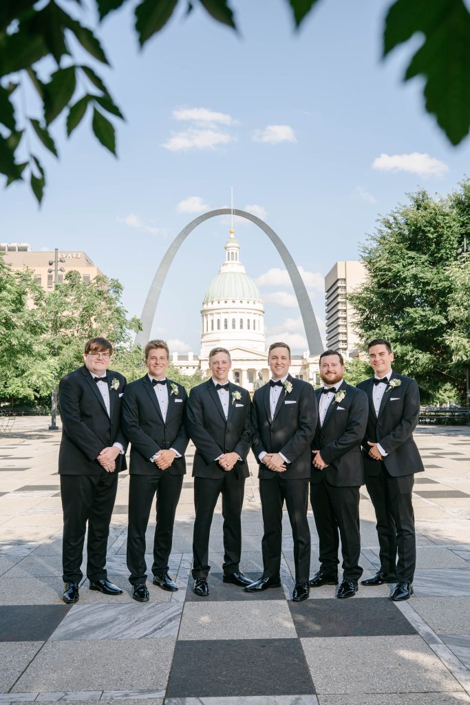 Photo by The Bennetts of wedding couple