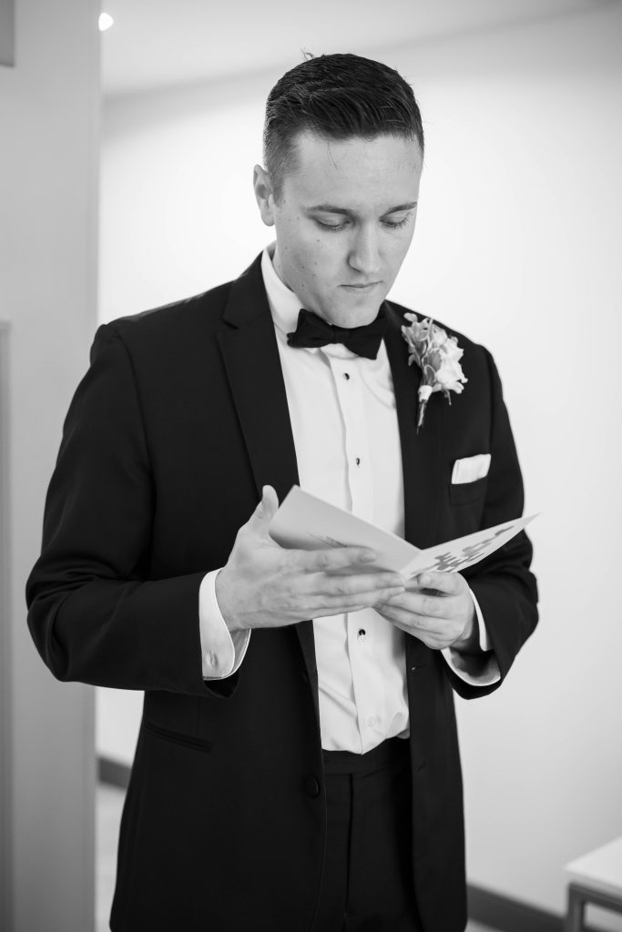 Photo by The Bennetts of wedding couple
