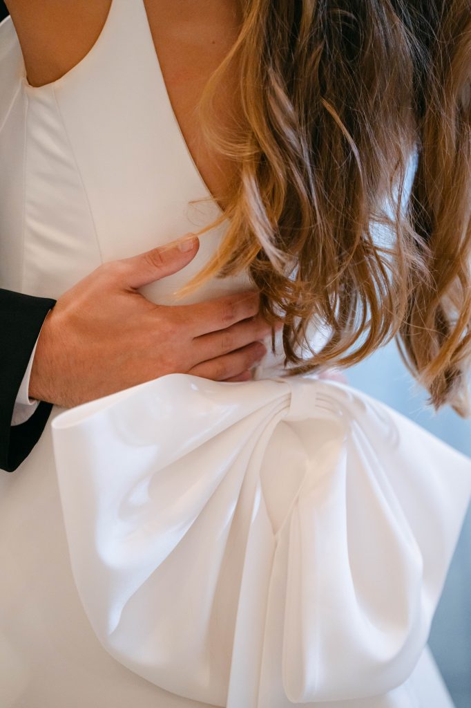 Photo by The Bennetts of wedding couple