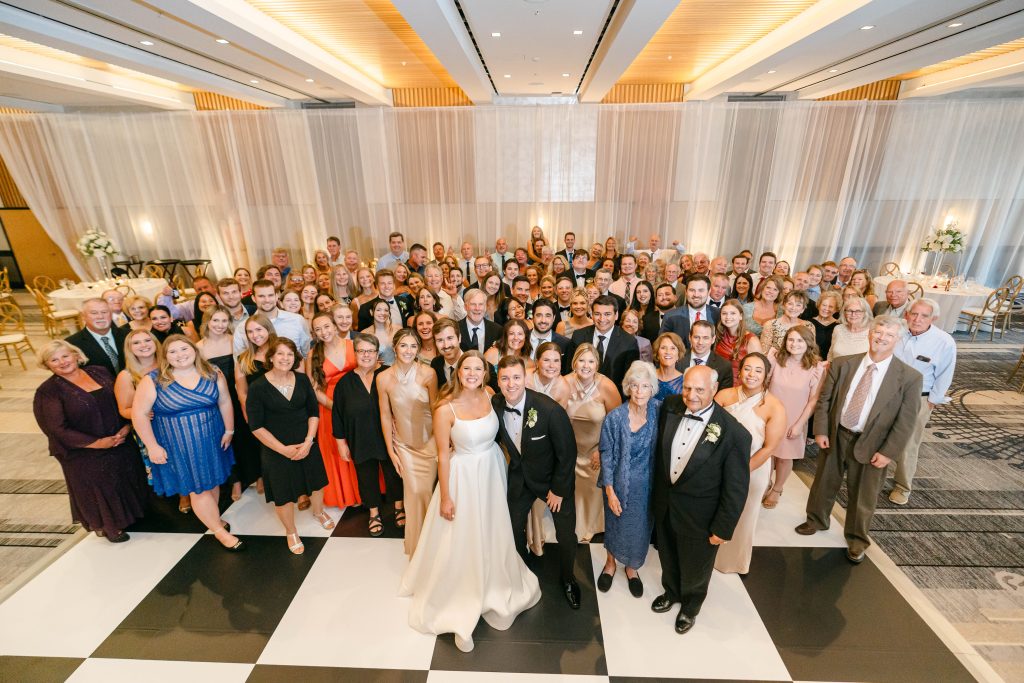 Photo by The Bennetts of wedding couple
