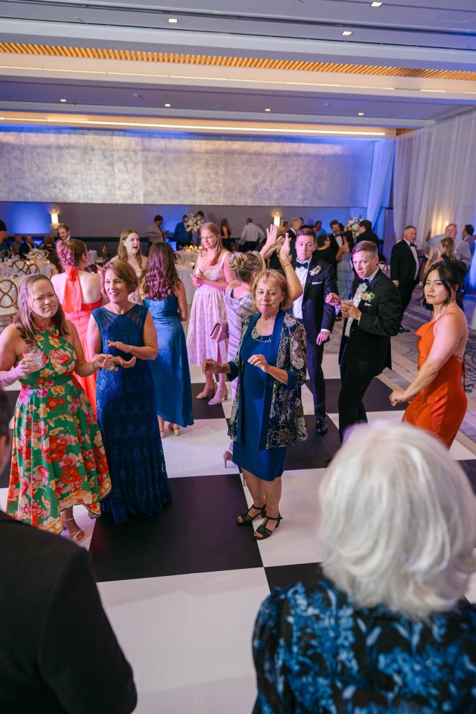 Photo by The Bennetts of wedding couple