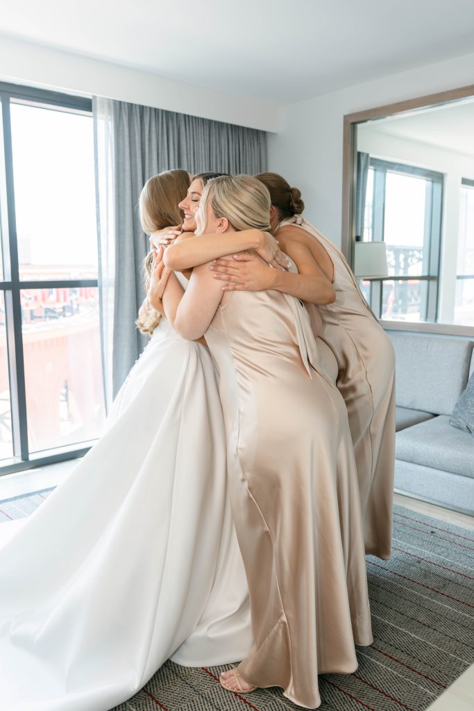 Photo by The Bennetts of wedding couple