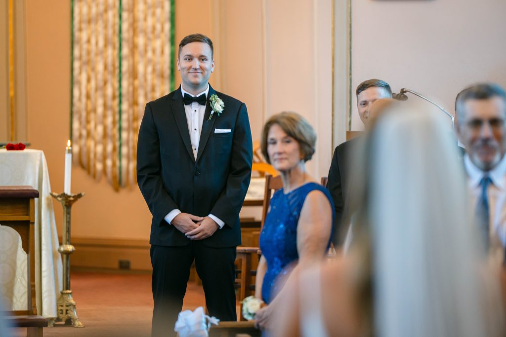 Photo by The Bennetts of wedding couple