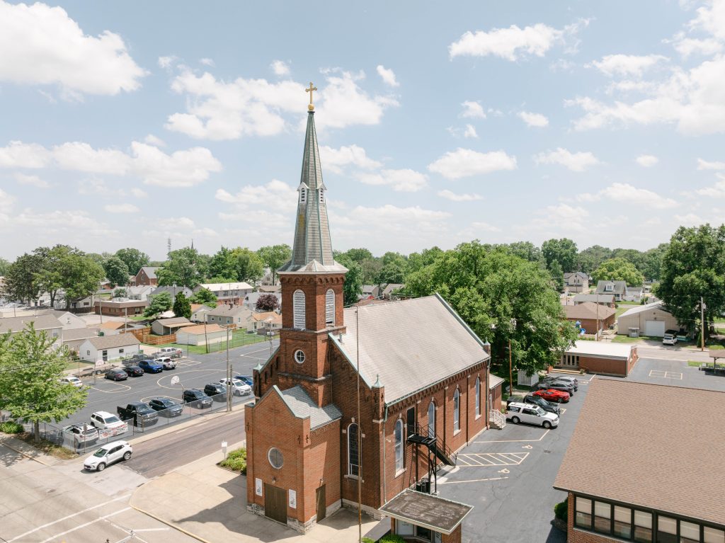 St Louis church wedding