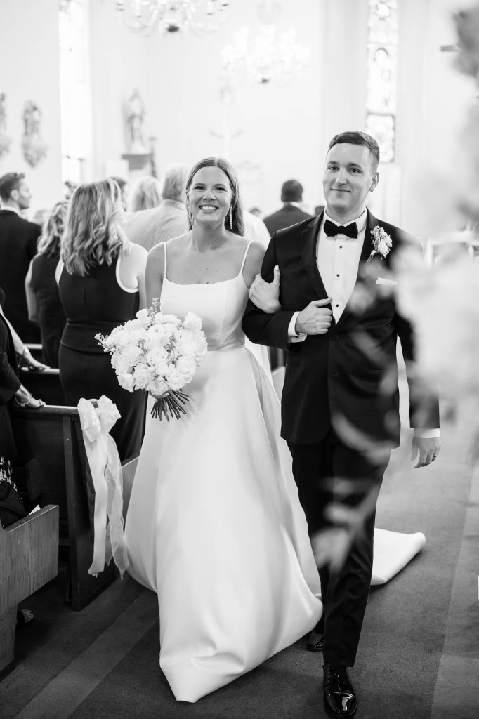 Photo by The Bennetts of wedding couple