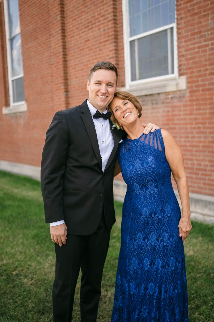 Photo by The Bennetts of wedding couple
