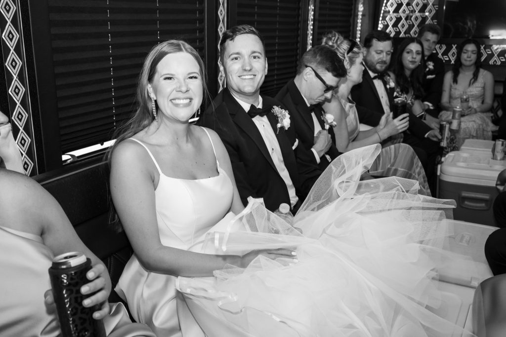Photo by The Bennetts of wedding couple