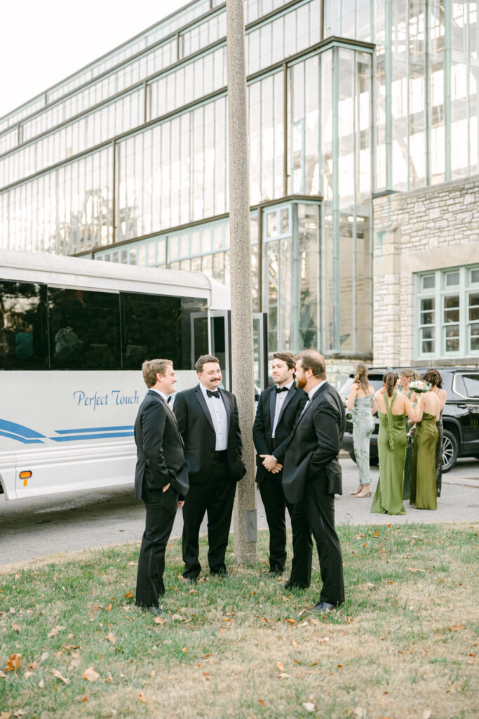 Photo by The Bennetts of wedding couple